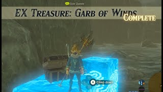 EX Treasure Garb of Winds  Quest  Zelda BOTW [upl. by Gillan]