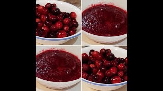 How To Make JELLIED Cranberry Sauce [upl. by Uol]