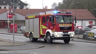 HLF DLK amp RTW Feuerwehr Ennepetal [upl. by Notsnorb]