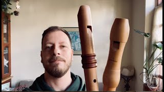 Mollenhauers Dream Flute Soprano Recorder VS the half priced Student Recorder Can be compared [upl. by Archambault]