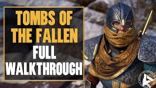 Assassins Creed Valhalla  Tombs of the Fallen Walkthrough Puzzles Artifacts Documents Scenes [upl. by Adnoek]