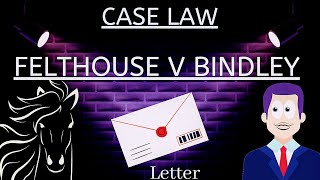 The Indian Contract Act 1872  Felthouse v Bindley  Case law  By  Padmanabh Sharma [upl. by Auqeenwahs]