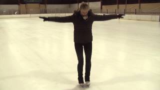 USFSA Basic Skills 1F  Backward wiggles [upl. by Anomis574]