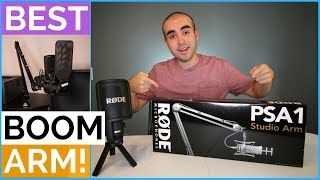 RODE PSA1 Boom Arm Review and Setup [upl. by Aseretairam]