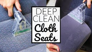 How To CLEAN NASTY Car Seats The Right Way [upl. by Tanberg703]