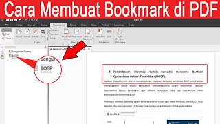 Cara Mudah Membuat Bookmark di PDF [upl. by Kernan]