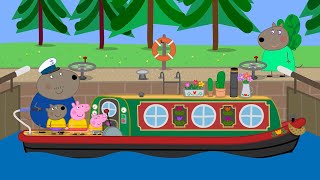 Captain Dogs Birthday at Sea 🎂  Peppa Pig Full Episodes [upl. by Munmro]