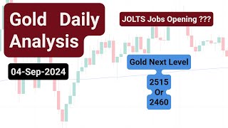 Gold Daily analysis  04 Sep Gold Analysis Today  Gold Forecast  Gold live analysis [upl. by Adniuqal]