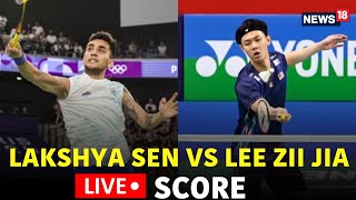 Paris Olympics LIVE  Lakshya Sen Match LIVE Scoreboard  Lakshya Sen Olympics 2024 LIVE  N18G [upl. by Trebor46]