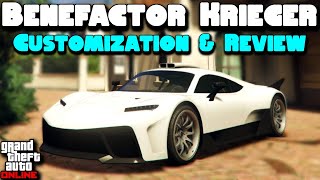 Benefactor Krieger Customization amp Review  GTA Online [upl. by Funda924]