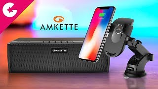 Amkette Boomer FX Bluetooth Speaker amp Car Mobile Holder Unboxing amp Overview [upl. by Eelatsyrc405]