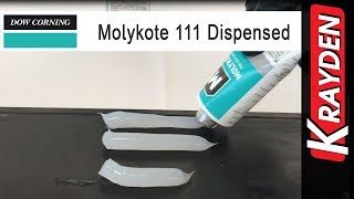 Molykote 111 Silicone Compound Dispensed [upl. by Reinaldos116]