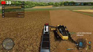 Day 9 Trying to Earn 1 Billion in Farming Simulator 22 [upl. by Chlores]