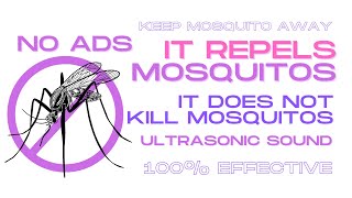 8 Hours Mosquito Repellent Ultrasonic Sound [upl. by Selokcin990]