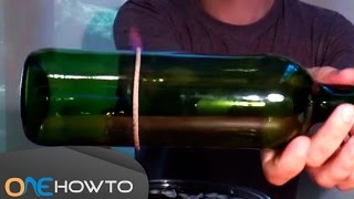 How to Cut Glass Bottles with a String and Fire [upl. by Dede213]