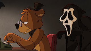 Freddy and Ghostface  A FNAF Halloween Cartoon Tony Crynight [upl. by Tipton611]