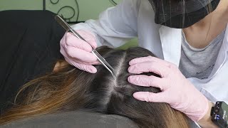 ASMR 1 HR of SCALP and LICE Checks Compilation 🤍 Real Person [upl. by Eidoc]