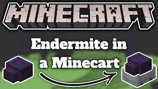 How to Trap an Endermite in a Minecart 117 [upl. by Cindra]