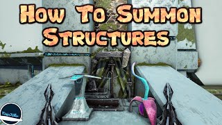 How to Summon Structures on your Ark Survival Evolved server or singleplayer [upl. by Harman]