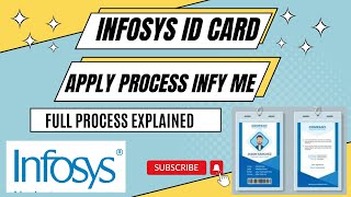 INFOSYS ID CARD APPLY PROCESS IN INFY ME  FULL PROCESS EXPLAINED [upl. by Falo]