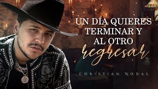 LETRA ¨AMOR TÓXICO¨  Christian Nodal Lyric Video [upl. by Oijile]