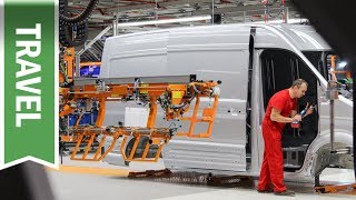 Factory Tour Volkswagens new Crafter plant in Września  Poland [upl. by Eilsek]