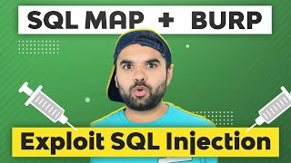 Exploit SQL Injection using Burp and SQL Map [upl. by Flosser959]