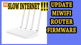 How to Update MiWifi Router 2020 [upl. by Ainerol]