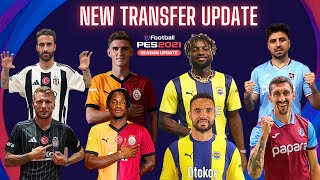 EFootball PES 2021  T99 PATCH V61  GÜNCEL TRANSFER YAMASI  202425 SEASON [upl. by Armillia555]