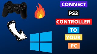 How to connect PS3 controller to your PCLaptop Wired Connection 2020 [upl. by Gerbold22]