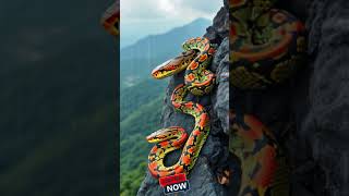 Giant snakes on the top of the Mountain sorts kingsnake cat dinosaurs kingtower Giantsnakes [upl. by Akers731]