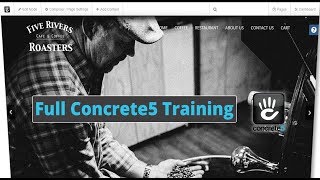 Full Concrete5 Training Video Latest Version [upl. by Venn257]