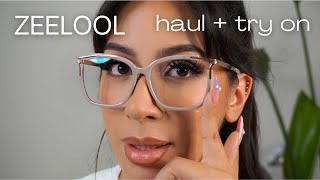 zeelooloptical HAUL  TRY ON [upl. by Lyudmila]