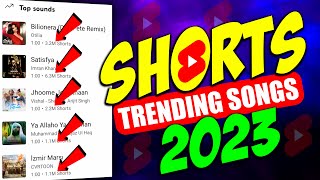 Shorts Trending Songs 2023 Kaise Find Kare🔥shorts viral kaise kare 🤫 short viral tricks 2023 shorts [upl. by Atnas915]