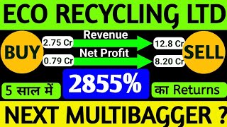 Eco Recycling Share Latest News  Eco Recycling Share Analysis  Eco Recycling Ltd  Ecoreco Share [upl. by Mala]