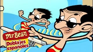 Mr Bean va a surfear  Mr Bean Animado  Episodios Completos  Viva Mr Bean [upl. by Eylk]