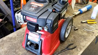 TroyBuilt 2700 PSI Pressure Washer from the scrap yard repaired [upl. by Annayehc148]