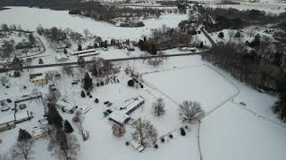 Trufant Michigan  School Flyover [upl. by Ezequiel]