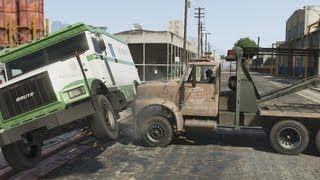 GTA V  Armored Car Heist  Gameplay PS3 [upl. by Beka168]