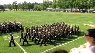 US Naval Academy Formal Dress Parade Fall 2023 [upl. by Marijo385]