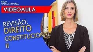 VIDEOAULA Direito Constitucional II 230 [upl. by Asyen996]