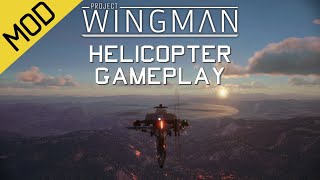 MI28N Gameplay in Project Wingman MOD [upl. by Rebna]