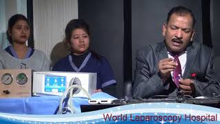 Laparoscopic Insufflator Fully Explained by Dr R K Mishra  Quadro Manometric Indicator [upl. by Icnan]