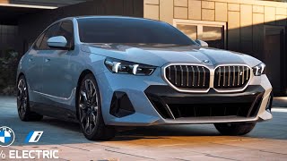 New BMW 5 Series 2024 – Interior Exterior Driving  More Tech and Luxury [upl. by Lawry]