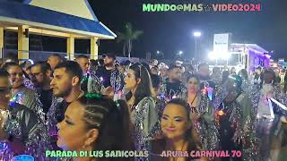 Aruba Carnival 70  Parada di lus 2024 Sanicolas [upl. by Ecnerolf]