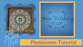 How to Use Photoroom APP Free Tutorial Easily Edit Product Photos [upl. by Neelehtak536]