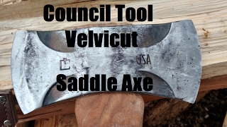 Council Tool Velvicut Saddle Axe [upl. by Elleinnod]