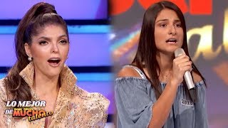 ANA BÁRBARA MUY SORPRENDIDA CON LA VOZ DE JANELY ROSA [upl. by Sigrid]