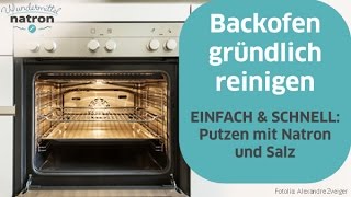 Backofen reinigen – Schnell und einfach [upl. by Bena]