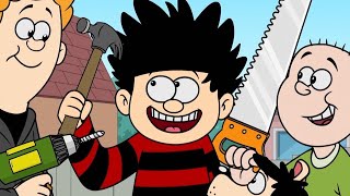 Homemade Waterslide  Dennis the Menace and Gnasher  Full Episode Compilation  S04 E4244  Beano [upl. by Burrus438]